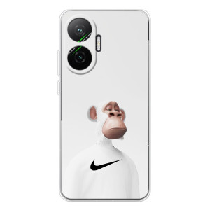 Чехлы с Обезьянами NFT для Xiaomi POCO F7 (AlphaPrint)