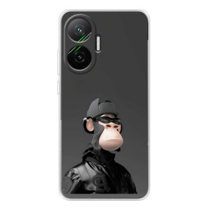 Чехлы с Обезьянами NFT для Xiaomi POCO F7 (AlphaPrint)