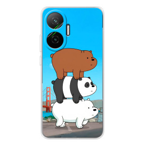 Чехлы с Пандами на Xiaomi POCO F7 – Друзья