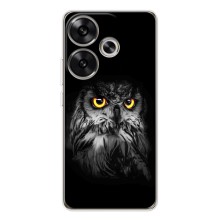 Чохли з принтом СОВИ для Xiaomi POCO F7 – Сова на чорному