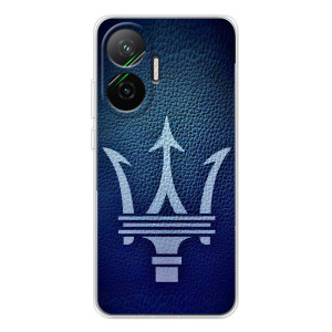 Чехлы с тематикой "Крутые машины" на Xiaomi POCO F7 – Лого Maserati