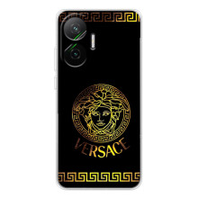 Чохли VERSACE для Поко Ф7 (PREMIUMPrint) (Logo Versace)