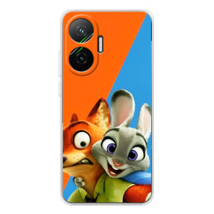 Чехлы ЗВЕРОПОЛИС для Xiaomi POCO F7 – Ник и Хопс