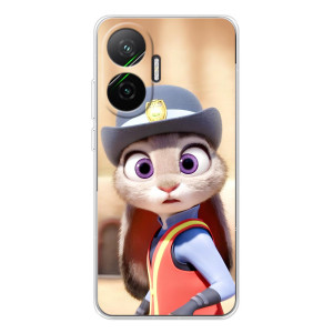 Чехлы ЗВЕРОПОЛИС для Xiaomi POCO F7 – Заяц Джуді Хопс