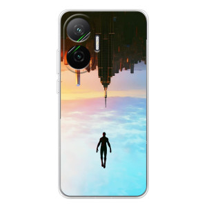 Чехол с человеком пауком для Xiaomi POCO F7 - (AlphaPrint)