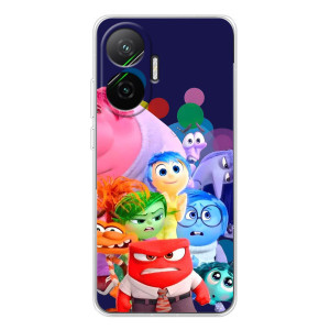 Чехол Головоломка для Xiaomi POCO F7 - (AlphaPrint) (Герои головоломки)