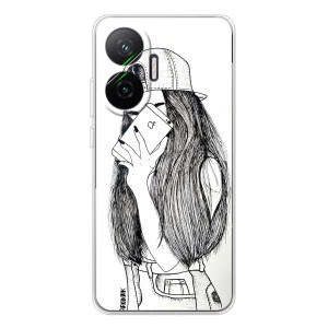 Чехол с печатью для Xiaomi POCO F7 - (Мода) (AlphaPrint)