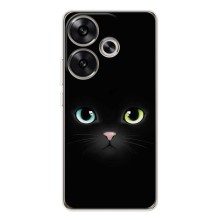 Чохол на тематику: Коти для Xiaomi POCO F7 – Чорний Котик