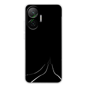 Чохол з картинками на чорному фоні для Xiaomi POCO F7 – Дорога
