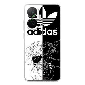 Чехол в стиле "Адидас" для Поко Ф7 – Adidas шнурки