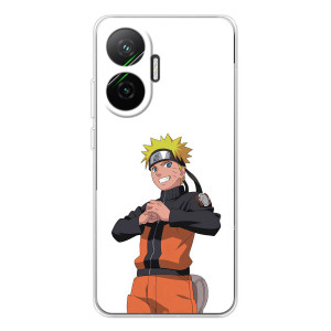 Чохли з принтом НАРУТО на Xiaomi POCO F7 – Веселий Наруто