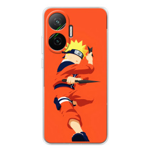 Чохли з принтом НАРУТО на Xiaomi POCO F7 – Силует Наруто