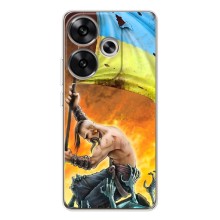 Чохол з картинкою (Патріотичний КОЗАК) на Xiaomi POCO F7 (Сильний КОЗАК)