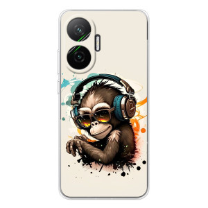 Чехол с Обезьянами Xiaomi POCO F7 - (AlphaPrint)