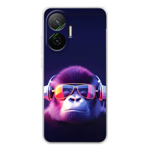 Чехол с Обезьянами Xiaomi POCO F7 - (AlphaPrint)
