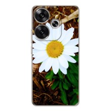 Чохол з ромашками на Xiaomi POCO F7 (Біла ромашка)