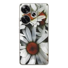 Чохол з ромашками на Xiaomi POCO F7 (Квіти Ромашки)