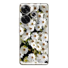 Чохол з ромашками на Xiaomi POCO F7 (Рамка в ромашках)