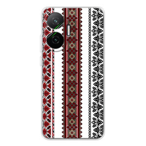 Силиконовый Чехол на Xiaomi POCO F7 с картинкой Вышиванки – Вышиваночки