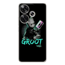 Чехол Супергерои Марвел на Поко Ф7 (Groot)