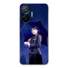 Чохли Венсдей на Xiaomi POCO F7 Уенсдей (AlphaPrint) (Венздей з парасолькою)