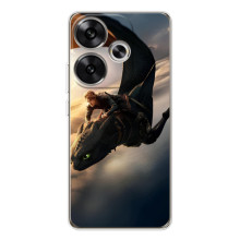 Чехол дракон Беззубик для Xiaomi POCO F7 – Полет Беззубика