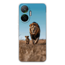 Чохол Король лев на Поко Ф7 (Мусафа і Сімба)