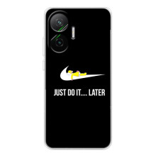 Чехол с логотипом Найк на Xiaomi POCO F7 – Nike just do it