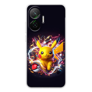 Чехол с Пикачу на Xiaomi POCO F7