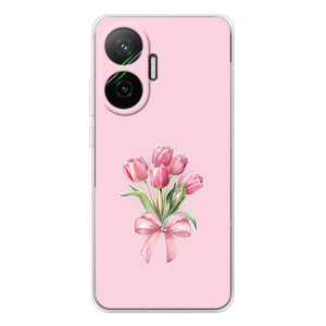 Чохол з розовим принтом для Xiaomi POCO F7