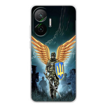 Чехол с украинским воином на Xiaomi POCO F7