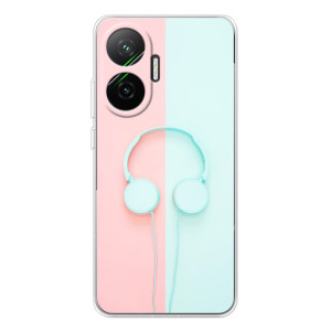 Девчачий Чехол для Xiaomi POCO F7 – Наушники