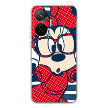 Эксклюзивный чехол для Xiaomi POCO F7 (AlphaPrint - Мультяшные) (Маус в очках)