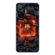 Чохли для Поко Ф7 (VPrint) - ТОП ФК (ФК Барселона)