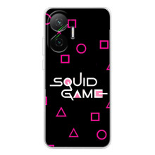 Чехол Гра в кальмара для Xiaomi POCO F7 – Логотип игры кальмара