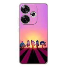 Силіконовый Чохол на Xiaomi POCO F7 з картинкою Brawl Stars – Персонажі на заході сонця