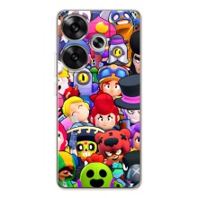 Силіконовый Чохол на Xiaomi POCO F7 з картинкою Brawl Stars – Персонажі
