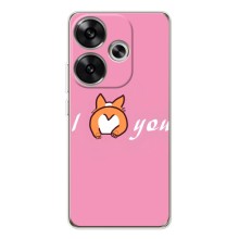 Силіконові Чохли Коханій людині для Xiaomi POCO F7 – Я тебе кохаю