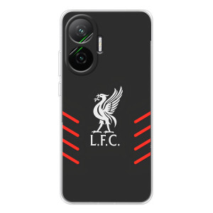 Силиконовые Чехлы принт Футбол на Xiaomi POCO F7 – Эмблема Liverpool