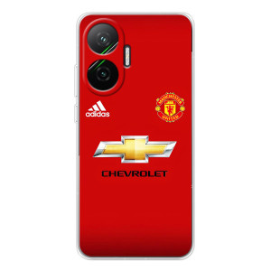 Силиконовые Чехлы принт Футбол на Xiaomi POCO F7 – Man United