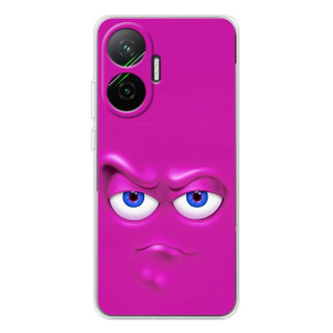 Чохли (ТПУ) (смішні стікери) для Xiaomi POCO F7 – Хитра мордочка