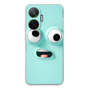 Чохли (ТПУ) (смішні стікери) для Xiaomi POCO F7 – мордочка