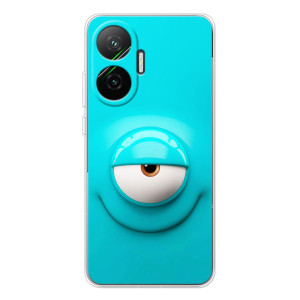 Чохли (ТПУ) (смішні стікери) для Xiaomi POCO F7 – Одноглазик