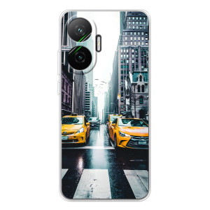 Силиконовый бампер (Работники) на Xiaomi POCO F7 – Такси