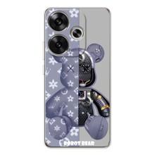 Силіконовий чохол для Xiaomi POCO F7 (Ведмідь Louis Vuitton)