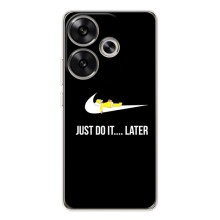Силіконовый Чохол на Xiaomi POCO F7 з картинкою НАЙК – Later