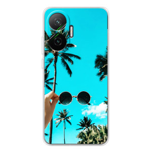 Силиконовый чехол с КАРТИНКАМИ лето для Xiaomi POCO F7 (AlphaPrint)