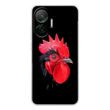 Силіконовий бампер з птичкою на Xiaomi POCO F7 – Півень