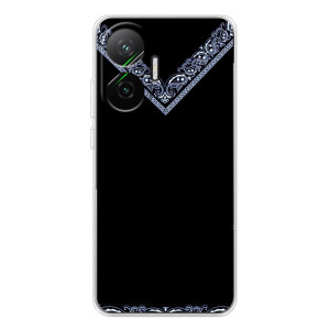 Силиконовый Чехол на Xiaomi POCO F7 – Воротник вышиванки