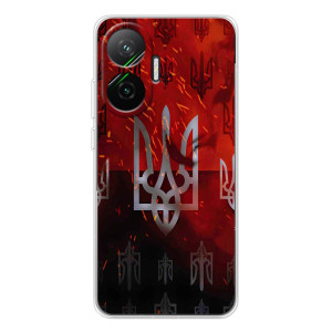 Украинские Чехлы для Xiaomi POCO F7 с картинкой УПА (AlphaPrint)
